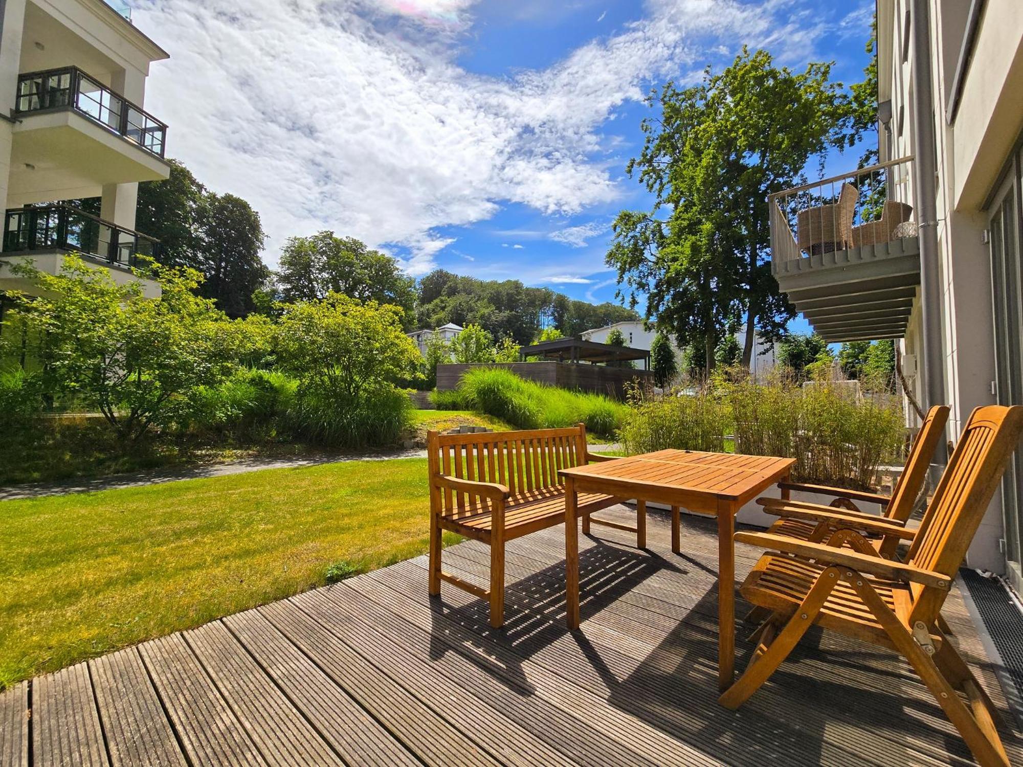 Strandvillen Binz - Ferienwohnung Mit 2 Schlafzimmern Und Terrasse Pva-01 Exterior foto